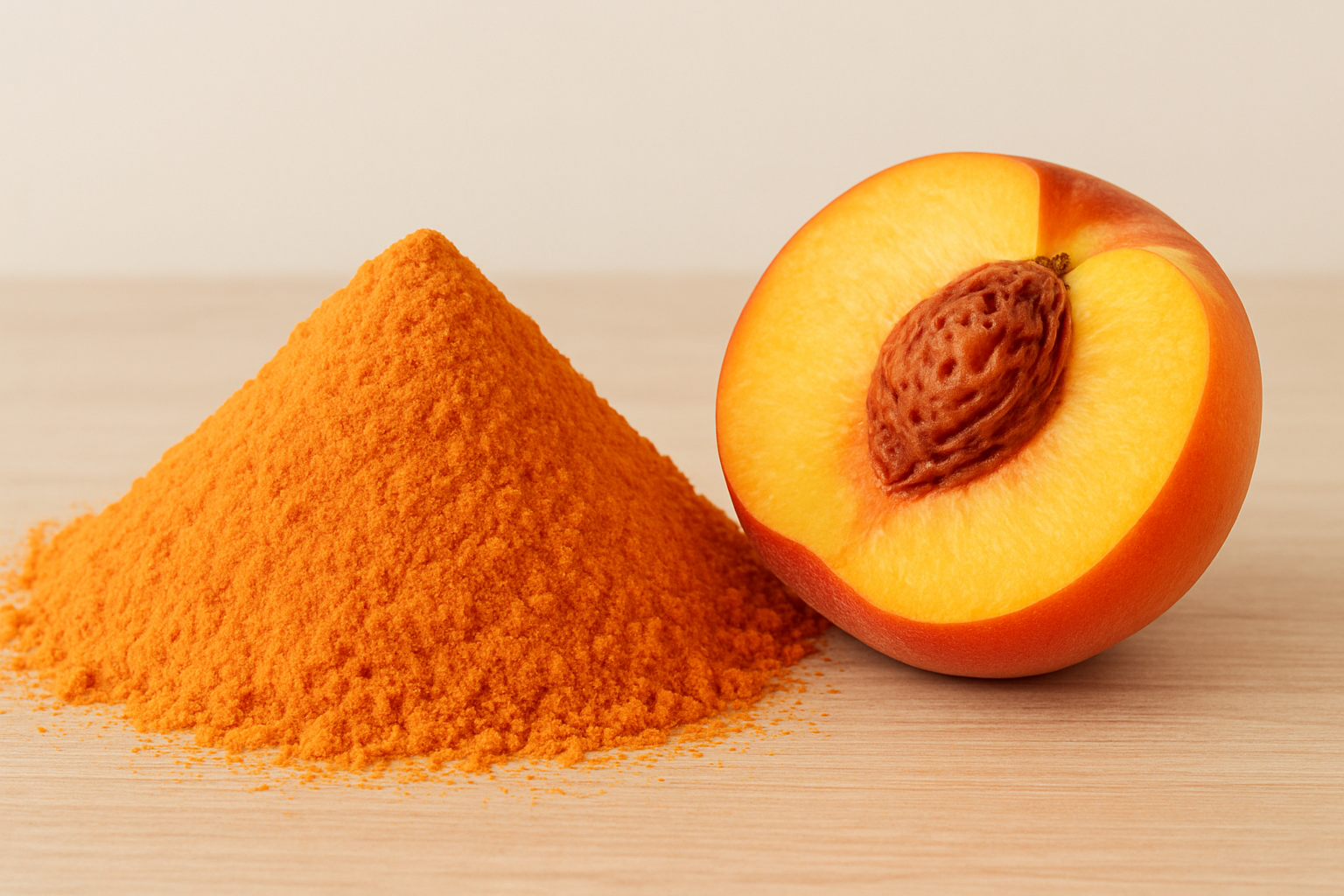 Spray-Dried Peach Powder